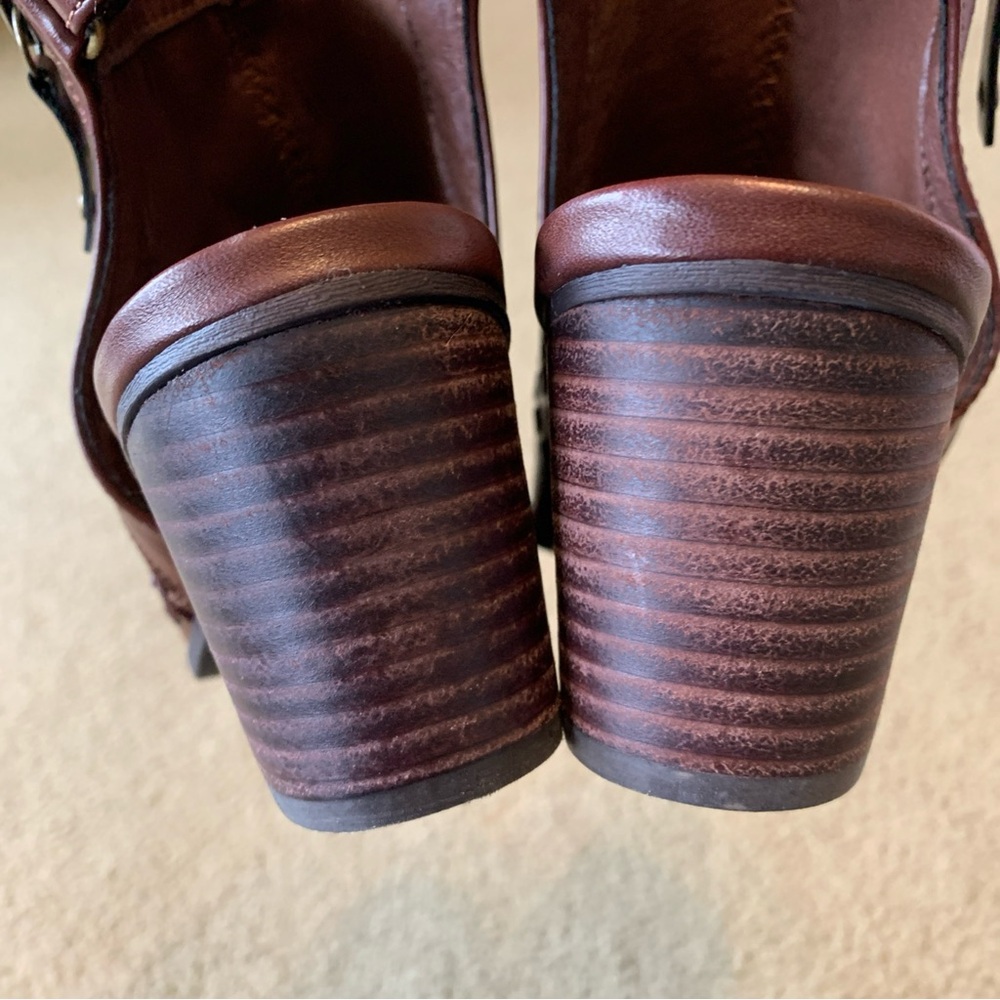 Baretraps Ivalyn Brown Block Heel Open Toe Bootie/Sandal Size 9 M - Picture 12 of 16
